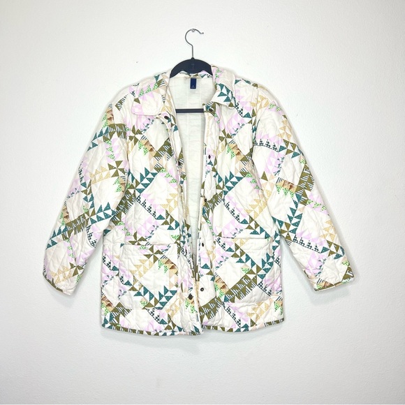 Universal Thread Multicolor Quilted Jacket - Picture 4 of 5